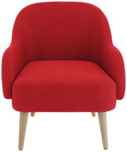 Habitat - Momo - Fabric Armchair - Red